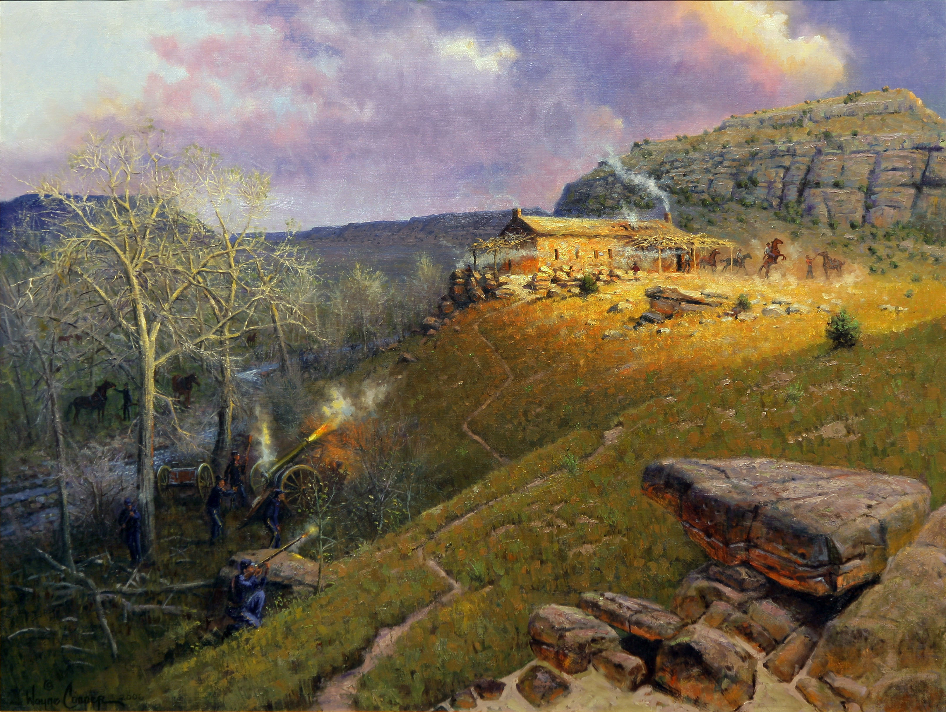 Painting of Robber's Roost
