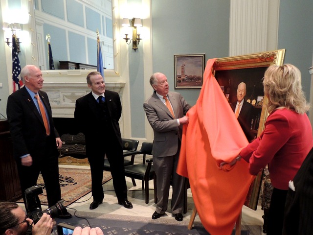 Unveiling of T. Boone Pickens' portrait