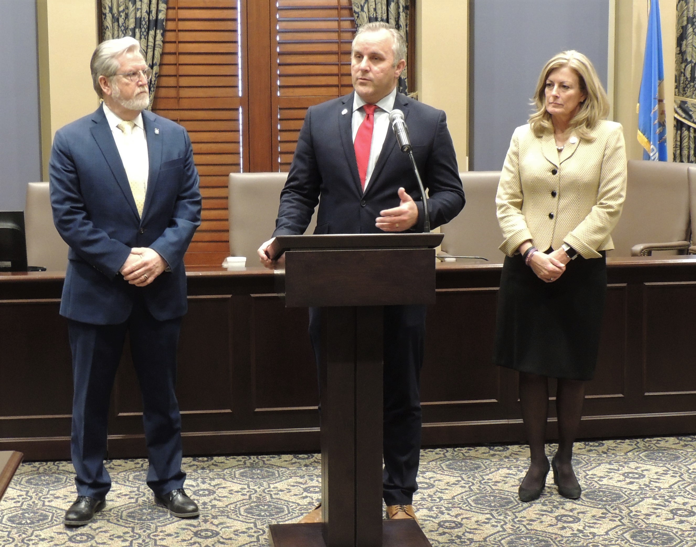 Republican leaders of Oklahoma Senate