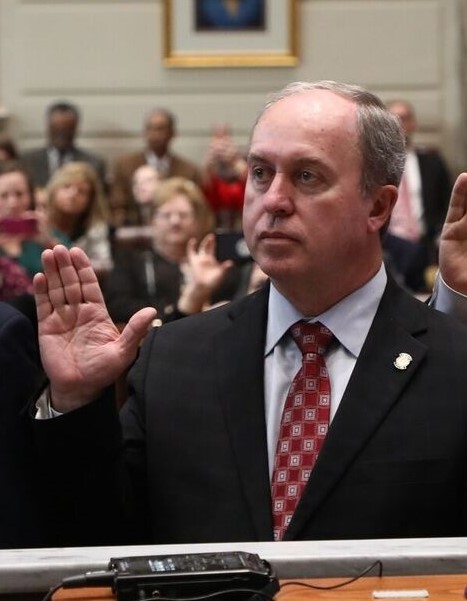 State Senator Marty Quinn has begun his second term after being officially sworn in during a special oath of office ceremony at the Capitol on Wednesday.