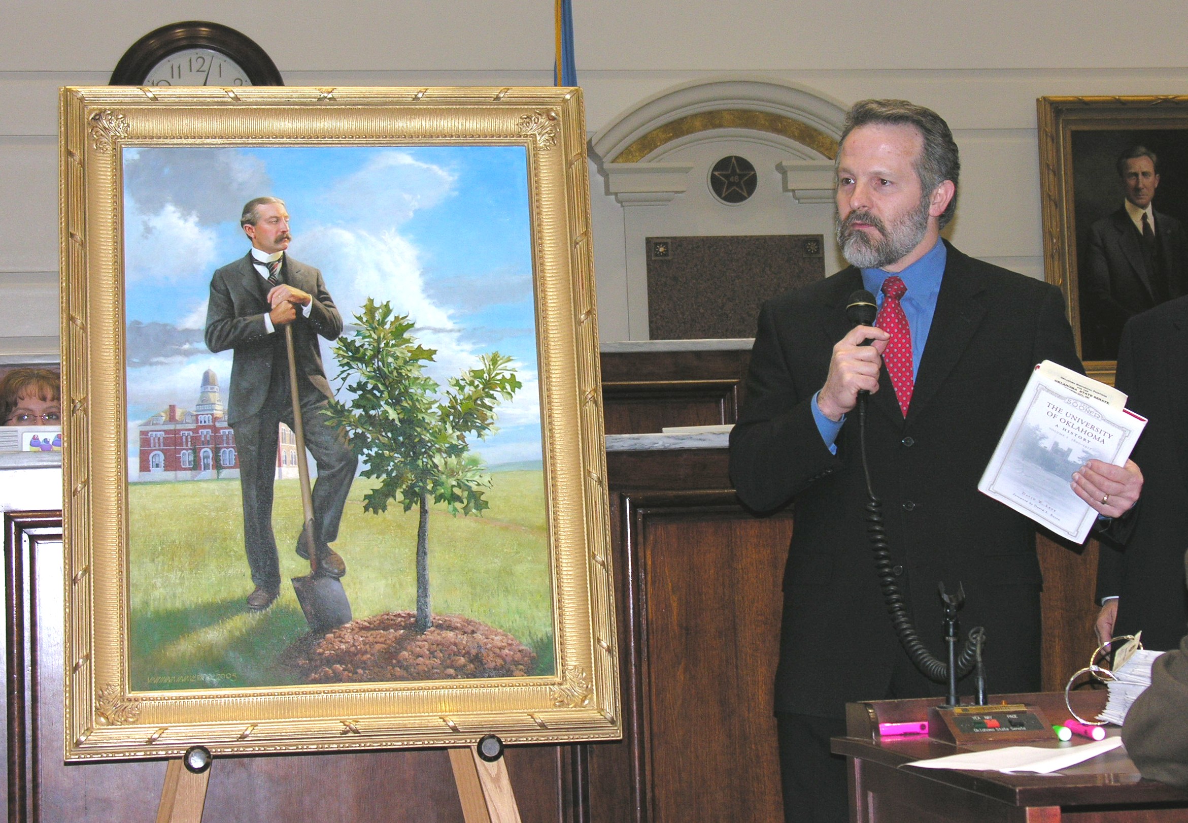 Artist Mike Wimmer talks about his work.