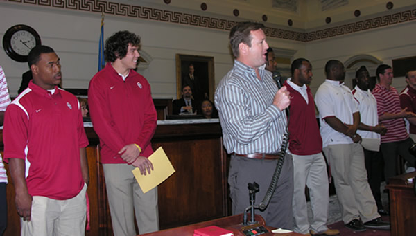 Coach Bob Stoops