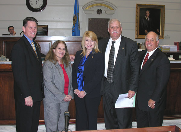 The State Senate honored two of Oklahoma's outstanding teachers Tuesday - the 2008 Milken Educator Award winner Ronia Davison and the 2009 Oklahoma Medal of Excellence winner Georgie Chapuis - both of which teach at Sadler Arts Academy in Muskogee.
