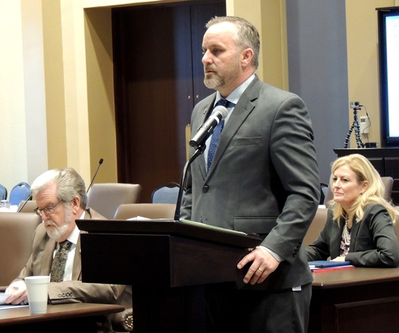 President Pro Tem Greg Treat presents accountability bills in Senate Rules Committee.